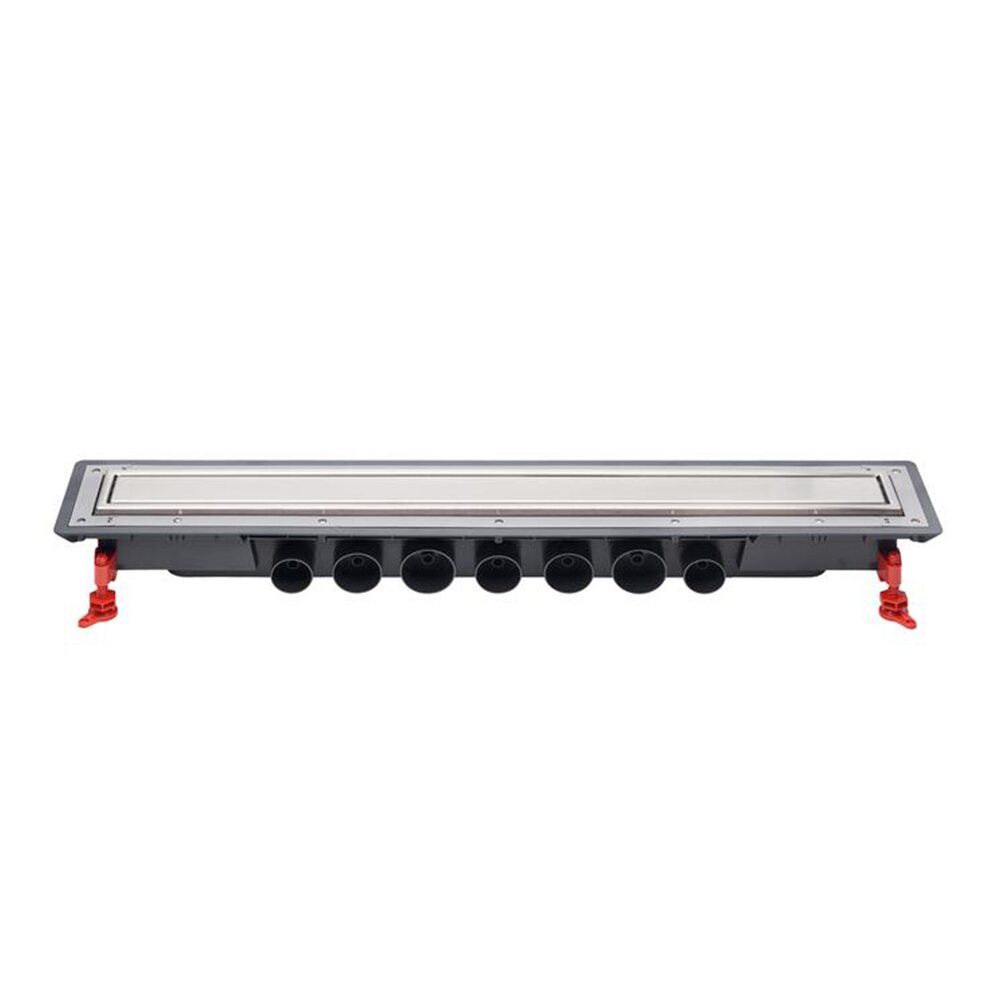 Set rigola dus plus capac Wirquin Venisio Expert finisaj inox 80 cm