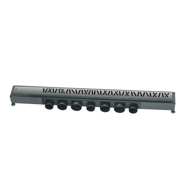 Set rigola dus plus capac Wirquin Venisio Mikado finisaj inox 70 cm picture - 2
