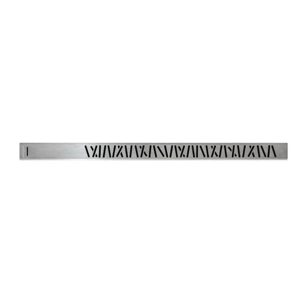 Set rigola dus plus capac Wirquin Venisio Mikado finisaj inox 80 cm picture - 4