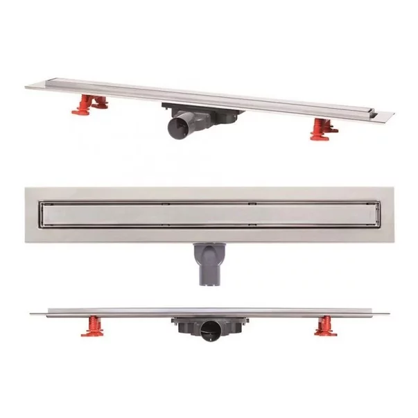 Set rigola dus plus capac Wirquin Venisio Slim finisaj inox 30 cm picture - 2