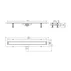 Set rigola dus plus capac Wirquin Venisio Slim finisaj inox 70 cm picture - 6