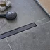 Set rigola dus plus capac Wirquin Venisio Slim Plus Black Touch finisaj negru 50 cm picture - 1