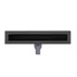 Set rigola dus plus capac Wirquin Venisio Slim Plus Black Touch finisaj negru 50 cm picture - 4