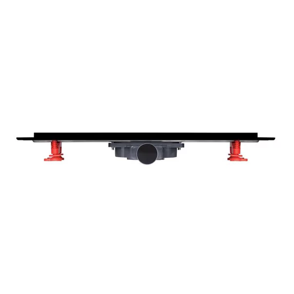 Set rigola dus plus capac Wirquin Venisio Slim Plus Black Touch finisaj negru 50 cm picture - 5