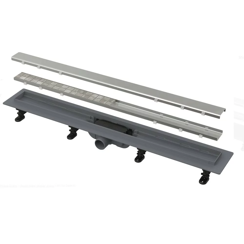 Set rigola pentru dus cu capac Alca APZ19 Simple 55 cm APZ19-550