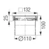 Set rigola pentru dus Kessel System 100 cu capac faiantabil picture - 6