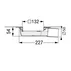 Set rigola pentru dus Kessel System 125 super slim cu capac inox picture - 5