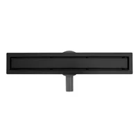 Set rigola pentru dus plus capac 50 cm Rea Neo Pro 2 in 1 negru
