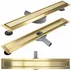 Set rigola pentru dus plus capac auriu periat Rea Neox Pro 60 cm picture - 1