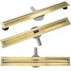 Set rigola pentru dus plus capac auriu periat Rea Neox Slim Pro 80 cm picture - 1