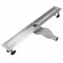 Set rigola pentru dus plus capac inox periat Rea Neox Superflow 60 cm picture - 6