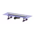 Set rigola pentru dus plus capac Kessel Linearis Compact 65 cm inox cu sita de par si clapeta multistop picture - 1