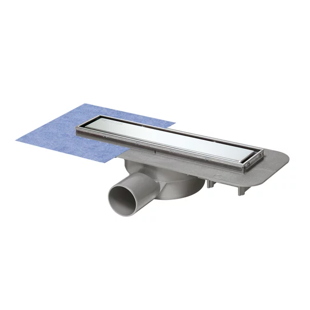 Set rigola pentru dus plus capac Kessel Linearis Compact 65 cm inox cu sita de par si clapeta multistop picture - 5