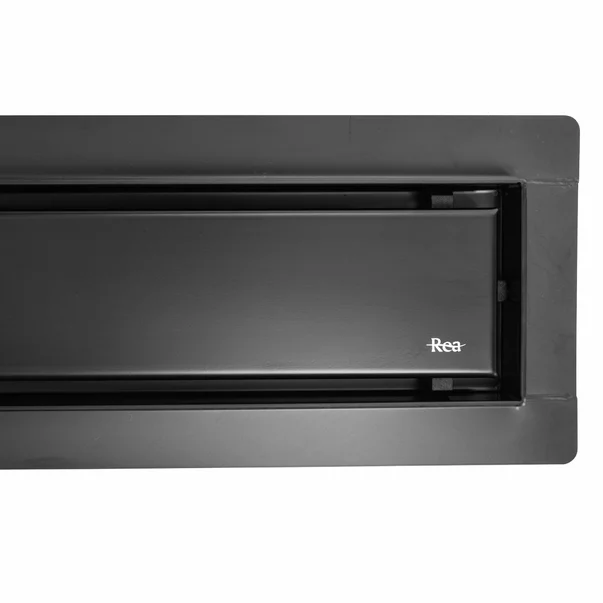 Set rigola pentru dus plus capac negru mat Rea Neo Pure 60 cm picture - 3