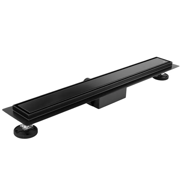 Set rigola pentru dus plus capac negru mat Rea Neo Pure 60 cm