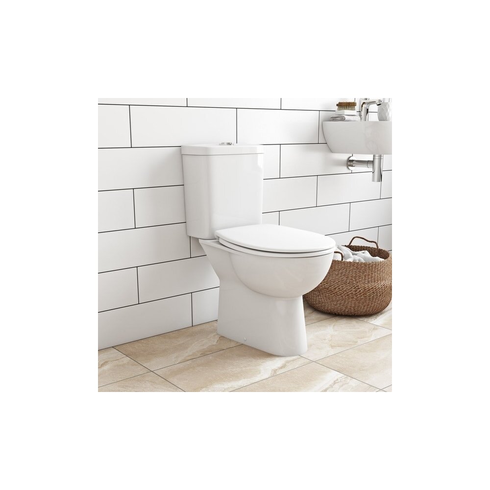 Set vas wc cu rezervor si capac softclose Grohe Bau Ceramic Grohe imagine 2022 by aka-home.ro