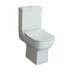 Set vas WC compact pe pardoseala Inter Ceramic Dante Rimless alb cu rezervor si capac softclose picture - 2
