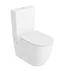 Set vas WC compact pe pardoseala Rune Freydis 2.0 Rimless alb cu rezervor si capac softclose picture - 1
