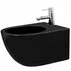 Set vas wc negru mat suspendat capac slim softclose si bideu Rea Carlo Mini picture - 3