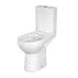 Set vas WC pe pardoseala 579 Cersanit Etiuda rezervor 010 3/5 l alb picture - 1
