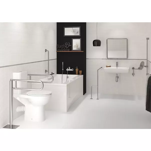 Set vas WC pe pardoseala 579 Cersanit Etiuda rezervor 010 3/5 l alb picture - 4