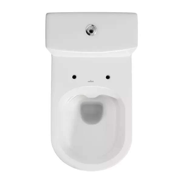 Set vas WC pe pardoseala 601 Cersanit City rezervor 010 si capac slim softclose alb picture - 3