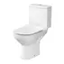 Set vas WC pe pardoseala 601 Cersanit City rezervor 010 si capac slim softclose alb picture - 1