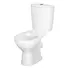 Set vas WC pe pardoseala 613 Cersanit Arteco rezervor 010 si capac softclose alb picture - 1