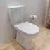 Set vas WC pe pardoseala 684 Cersanit Arteco rezervor 020 si capac softclose alb picture - 1