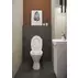 Set vas WC pe pardoseala 698 Cersanit Cersania II rezervor 010 si capac softclose alb picture - 5