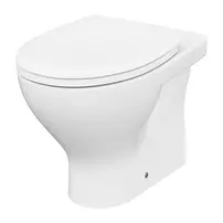 Set vas WC pe pardoseala A38 Cersanit Moduo si capac softclose alb