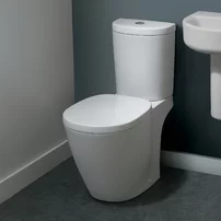 Set vas wc pe pardoseala capac slim softclose si rezervor Arc Ideal Standard Connect Aquablade