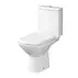 Set vas WC pe pardoseala Cersanit Carina rezervor 020 si capac alb picture - 1