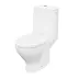 Set vas WC pe pardoseala Cersanit Moduo 650 rezervor 3/5 l si capac slim softclose alb picture - 2