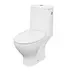 Set vas WC pe pardoseala Cersanit Moduo 666 rezervor 3/5 l si capac softclose alb picture - 1
