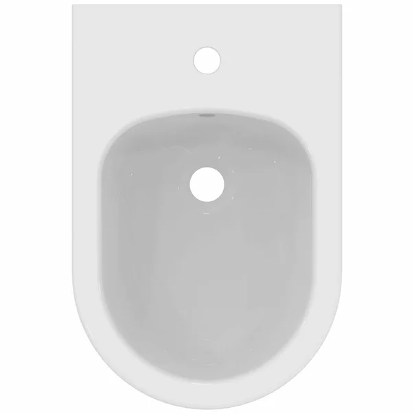 Set vas WC pe pardoseala Ideal Standard Ellisse BTW cu capac softclose alb si bideu picture - 11