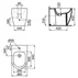 Set vas WC pe pardoseala Ideal Standard Ellisse BTW cu capac softclose alb si bideu picture - 16