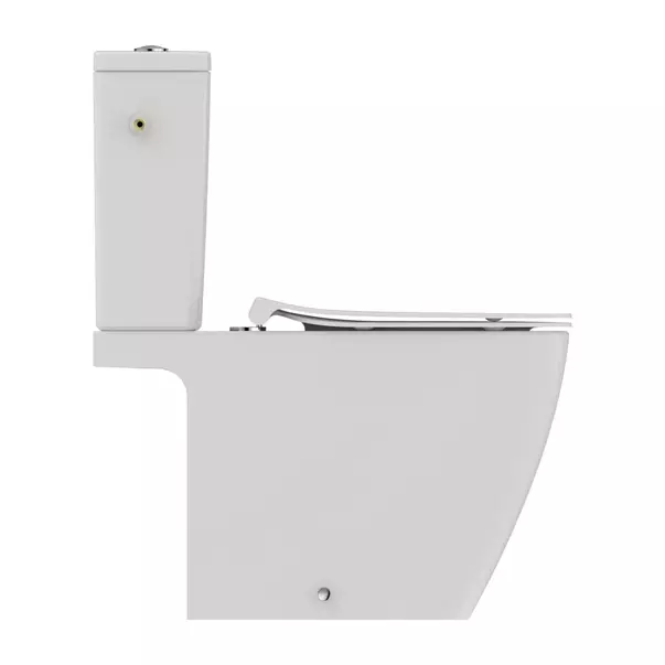 Set vas WC pe pardoseala Ideal Standard I.Life B rimless alb cu rezervor si capac slim softclose picture - 6