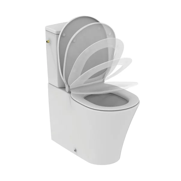 Set vas wc pe pardoseala BTW cu rezervor si capac softclose Ideal Standard Connect Air AquaBlade picture - 4