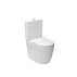 Set vas WC pe pardoseala Rune Ivaldi monobloc alb cu capac slim softclose picture - 1