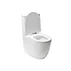 Set vas WC pe pardoseala Rune Ivaldi monobloc alb cu capac slim softclose picture - 2