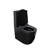 Vas wc pe pardoseala negru mat Ideal Standard Tesi Aquablade fara