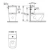 Set vas wc pe pardoseala si rezervor Grohe Euro Ceramic Rimless alimentare laterala picture - 4
