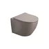 Set vas WC rimless suspendat Fluminia Alfonzo si capac softclose gri mat picture - 1