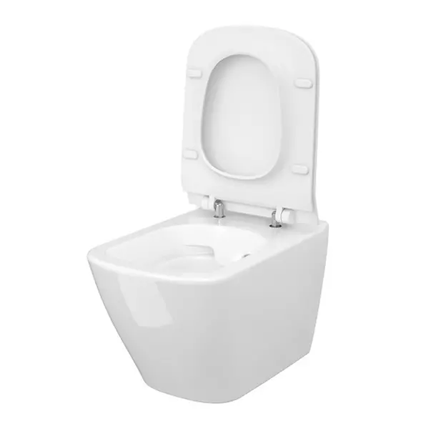 Set vas WC suspendat B220 Cersanit City Square si capac slim softclose alb picture - 5
