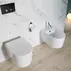 Set vas WC suspendat B252 Cersanit Inverto si capac slim softclose alb picture - 2