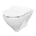 Set vas WC suspendat B291 Cersanit Mille si capac slim softclose alb picture - 1