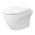 Set vas WC suspendat B331 Cersanit Larga si capac slim softclose alb picture - 2
