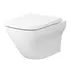 Set vas WC suspendat B332 Cersanit Larga si capac slim softclose alb picture - 1