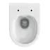 Set vas WC suspendat Cersanit Zen 246 si capac slim softclose alb picture - 4